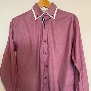 Zara Men’s tailored lavender button up